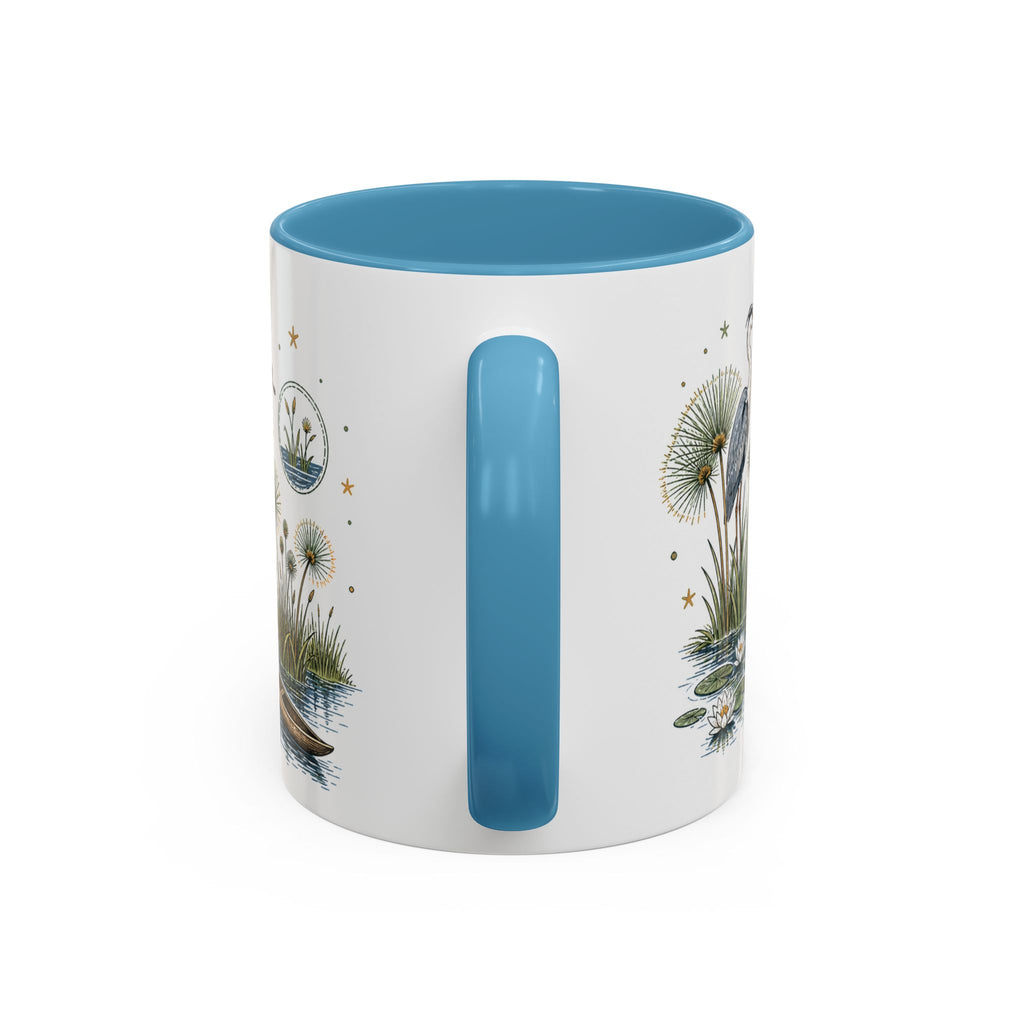 Okavango Delta Coffee Mug | Travel Destination Souvenir Gift | Accent Color Ceramic 11oz 15oz