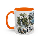 Franz Josef Glacier Mug, New Zealand Travel Souvenir, Bucket List Gift, Accent Ceramic Coffee Mug 11oz 15oz