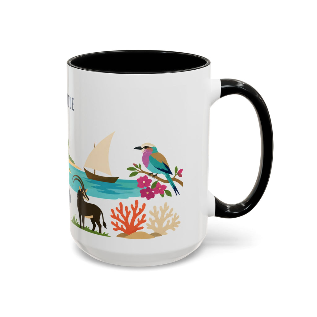 Mozambique Home Country Mug | Moving Away Gift | Long Distance Friendship | 11 oz 15 oz Accent Mug