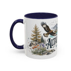 Altai Mountains Mug, Mongolia Travel Souvenir, Bucket List Gift, Accent Ceramic Coffee Mug 11oz 15oz