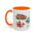 St. Louis Illustrated Travel Mug | City Souvenir Accent Coffee Mug | 11oz 15oz Ceramic Cup