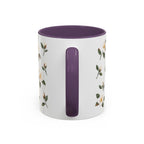 Louisiana Magnolia Mug, State Flower Floral Coffee Cup, 11oz Botanical Gift
