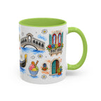 Venice Travel Mug | European City Souvenir Accent Coffee Mug | 11oz 15oz Ceramic Cup