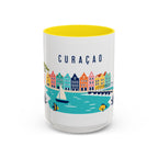 Curaçao Coffee Mug | Travel Souvenir Accent Mug | Country Gift Ceramic Cup 11oz 15oz
