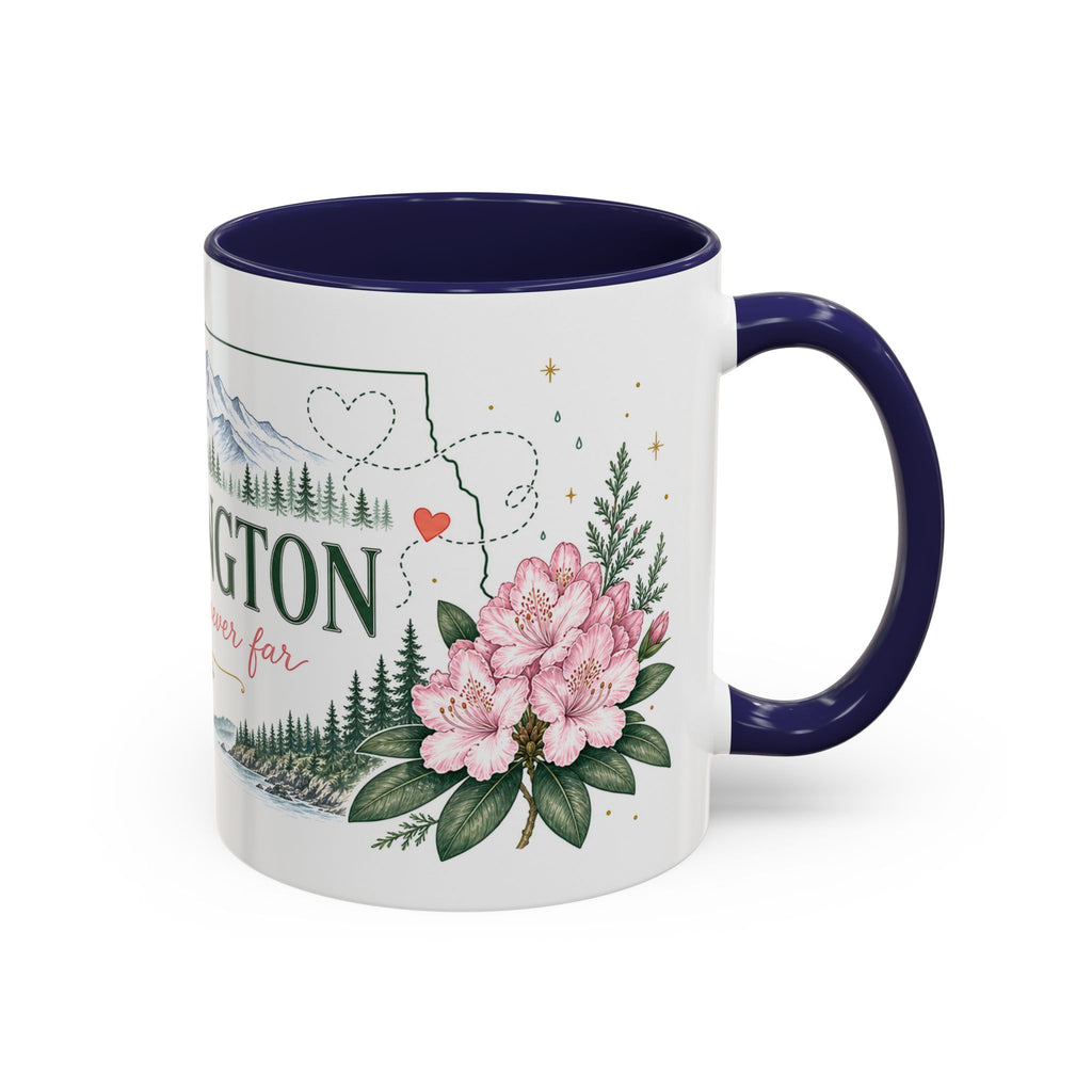Washington State Map Mug | Moving Away, Homesick, Long Distance Friendship Gift
