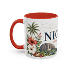 Nigeria Home Country Mug | Moving Away Gift | Long Distance Friendship | 11 oz 15 oz Accent Mug