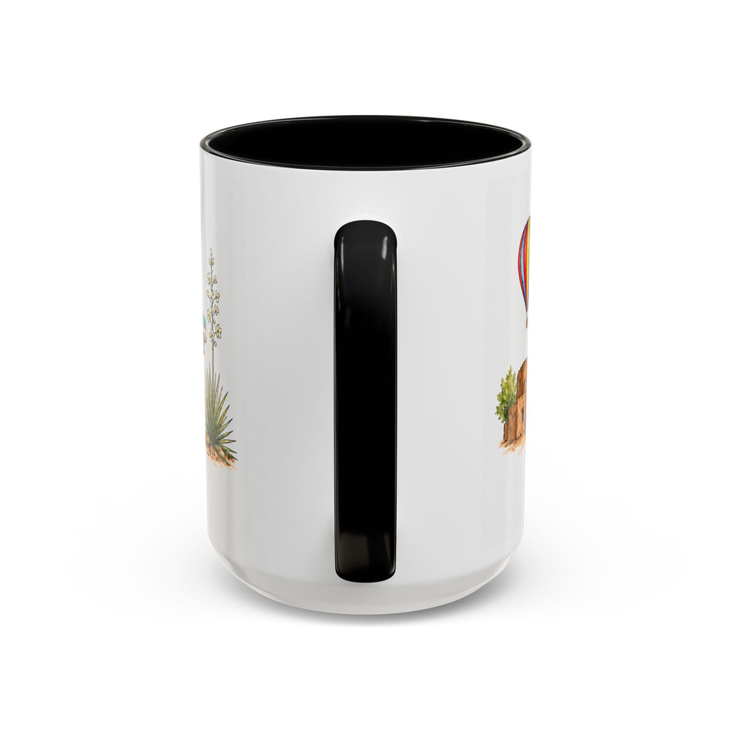 Albuquerque Illustrated Travel Mug | City Souvenir Accent Coffee Mug | 11oz 15oz Ceramic Cup