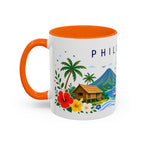 Philippines Coffee Mug | Travel Souvenir Accent Mug | Place Gift Ceramic Cup 11oz 15oz