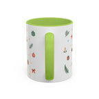 Olympic National Park Christmas Mug | Watercolor Travel Souvenir | Holiday Gift | Accent Ceramic Coffee Cup 11oz 15oz