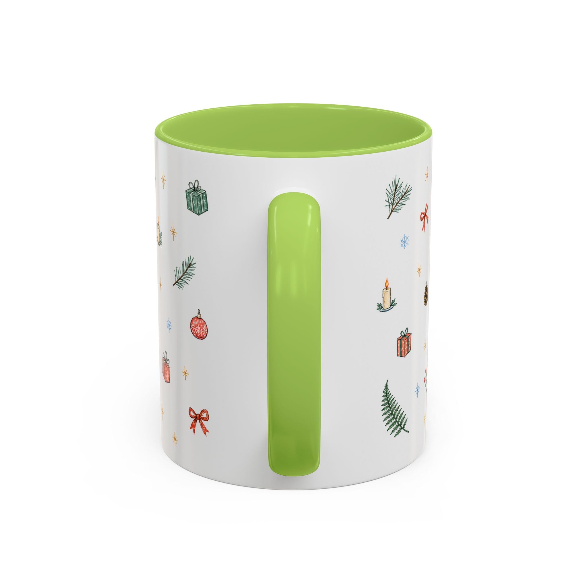 Olympic National Park Christmas Mug | Watercolor Travel Souvenir | Holiday Gift | Accent Ceramic Coffee Cup 11oz 15oz