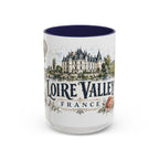 Loire Valley Mug, France Travel Souvenir, Bucket List Gift, Accent Ceramic Coffee Mug 11oz 15oz