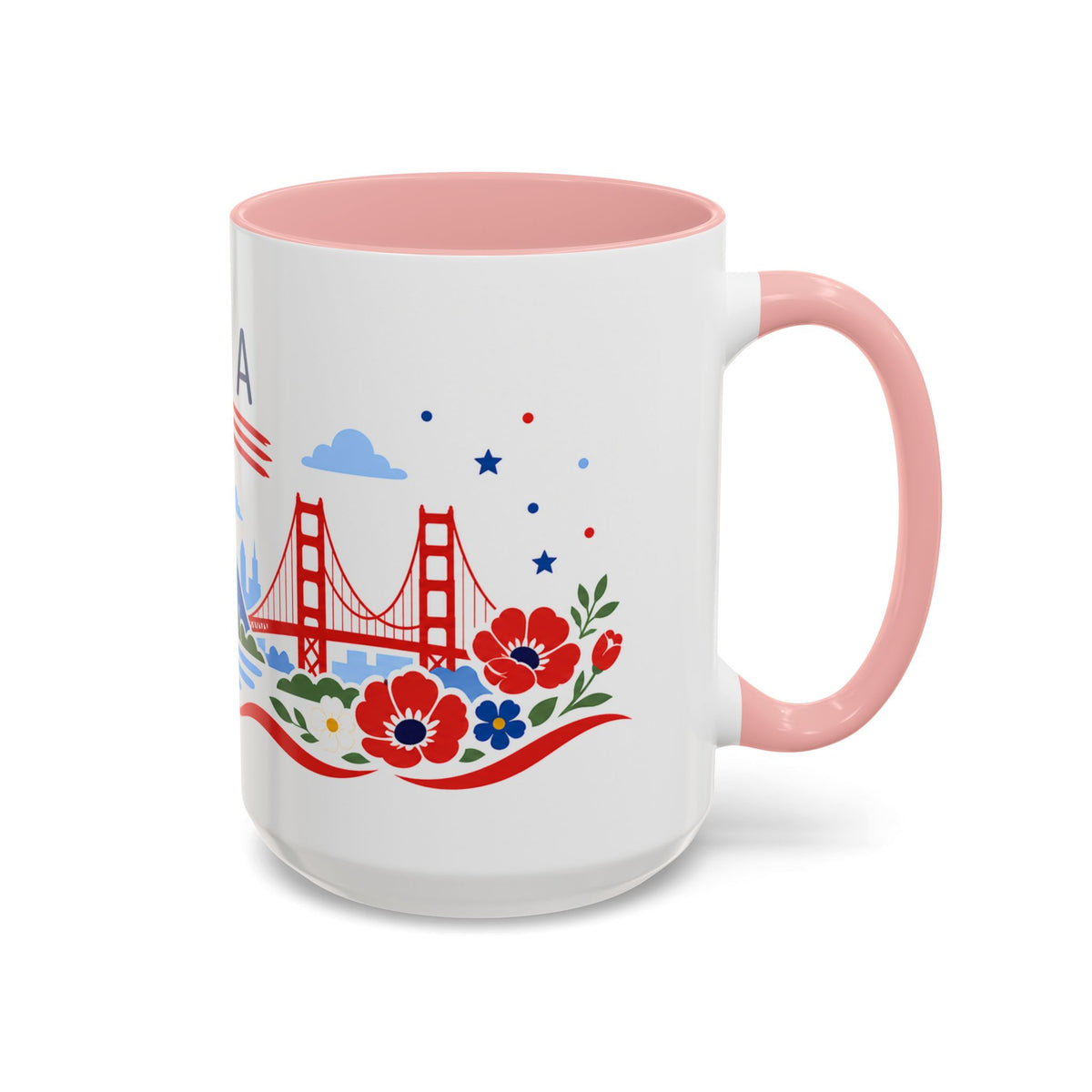 United States Coffee Mug | Travel Souvenir Accent Mug | Country Gift Ceramic Cup 11oz 15oz