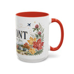 Vermont Home State Mug | Moving Away Gift | Long Distance Friendship Coffee Cup | 11oz 15oz Accent Mug