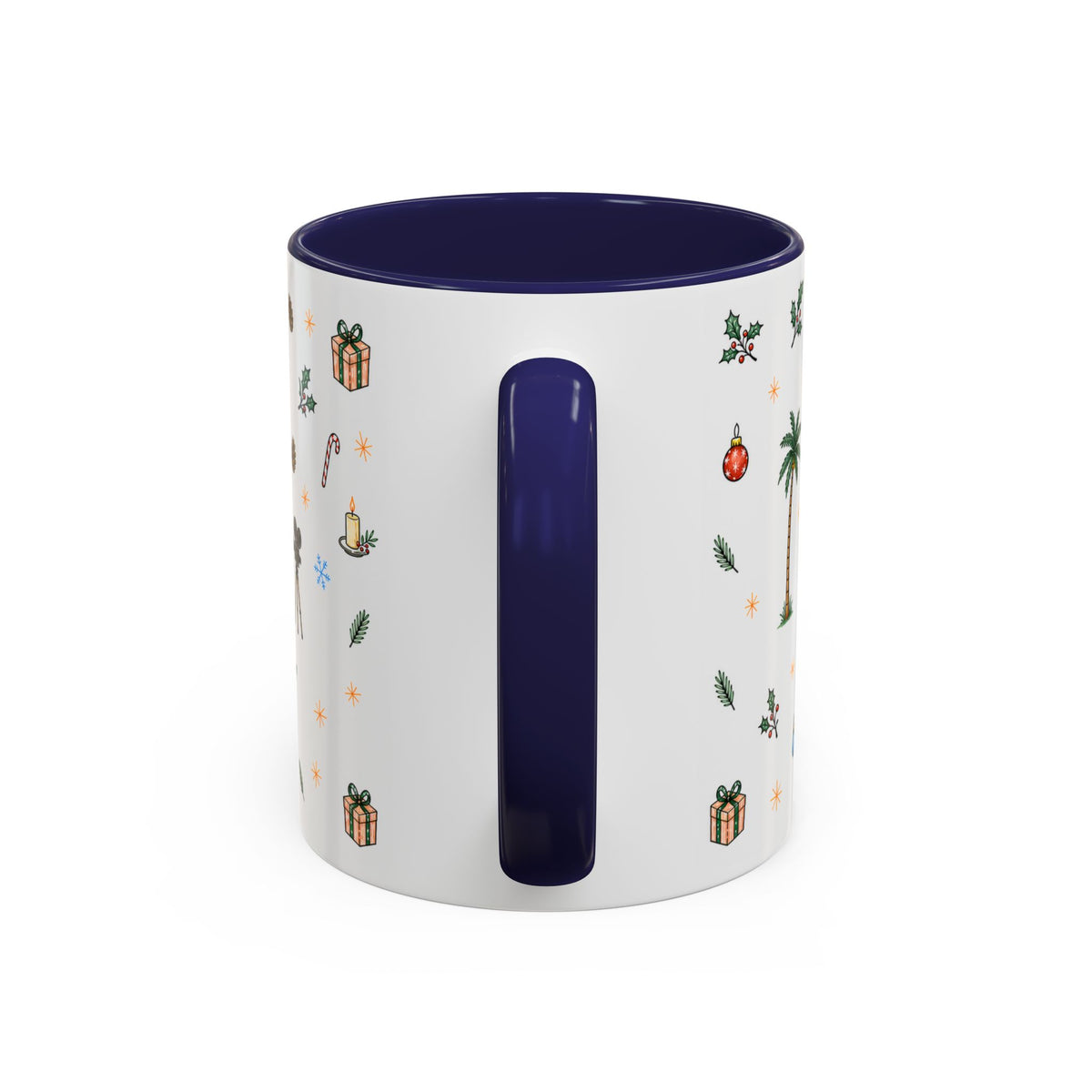 Los Angeles Christmas Mug | Watercolor City Souvenir | Ceramic Coffee Cup (11oz or 15oz)