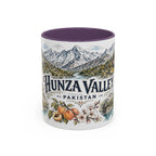 Hunza Valley Mug, Pakistan Travel Souvenir, Bucket List Gift, Accent Ceramic Coffee Mug 11oz 15oz