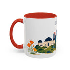 Los Angeles Coffee Mug | United States Travel Souvenir | Porcelain Decal City Gift | 11oz 15oz Accent Mug