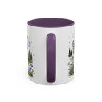 Swiss Alps Coffee Mug | Travel Destination Souvenir Gift | Accent Color Ceramic 11oz 15oz