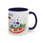 Germany Coffee Mug | Travel Souvenir Accent Mug | Country Gift Ceramic Cup 11oz 15oz