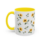 Kansas Sunflower Mug, State Flower Floral Coffee Cup, 11oz Botanical Gift