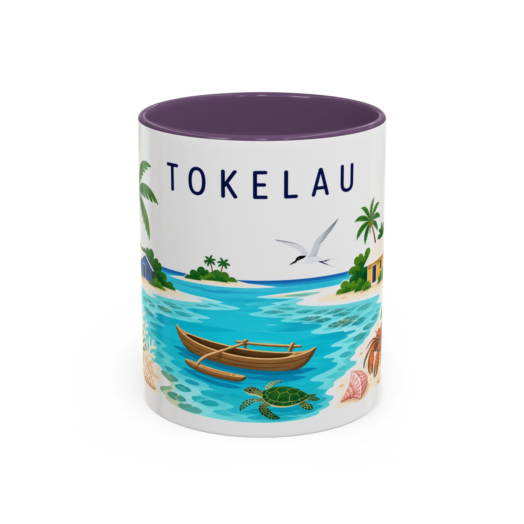 Tokelau Coffee Mug | Travel Souvenir Accent Mug | Country Gift Ceramic Cup 11oz 15oz