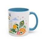 India Coffee Mug | Travel Souvenir Accent Mug | Country Gift Ceramic Cup 11oz 15oz
