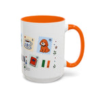 Dublin Coffee Mug | Postage Stamp Collage Mug | Travel Souvenir Accent Cup 11oz 15oz