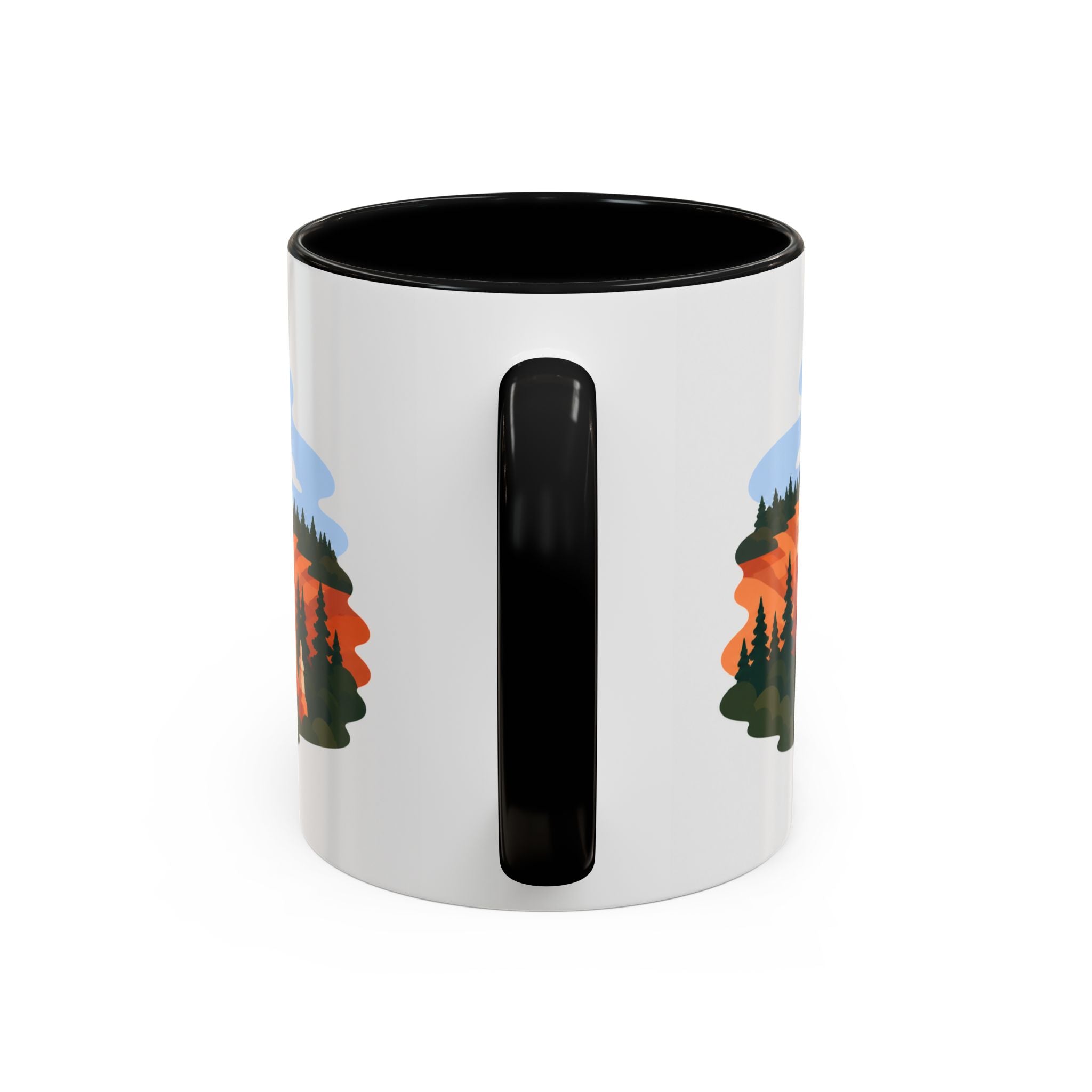 Bryce Canyon National Park Coffee Mug | Solid Color Block Park Souvenir | 11oz 15oz Accent Mug