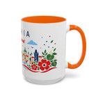 Czechia Coffee Mug | Travel Souvenir Accent Mug | Country Gift Ceramic Cup 11oz 15oz