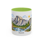 Yosemite National Park Mug | US Travel Souvenir Accent Coffee Mug | 11oz 15oz Ceramic Cup
