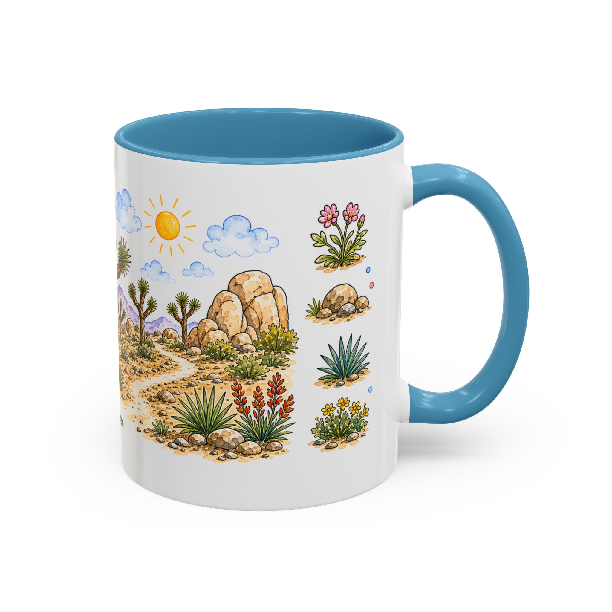 Joshua Tree National Park Mug | US Travel Souvenir Accent Coffee Mug | 11oz 15oz Ceramic Cup
