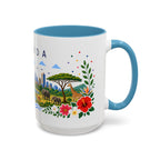 Uganda Coffee Mug | Travel Souvenir Accent Mug | Place Gift Ceramic Cup 11oz 15oz