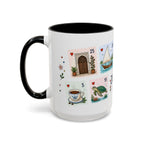 Zanzibar City Coffee Mug | Postage Stamp Collage Mug | Travel Souvenir Accent Cup 11oz 15oz