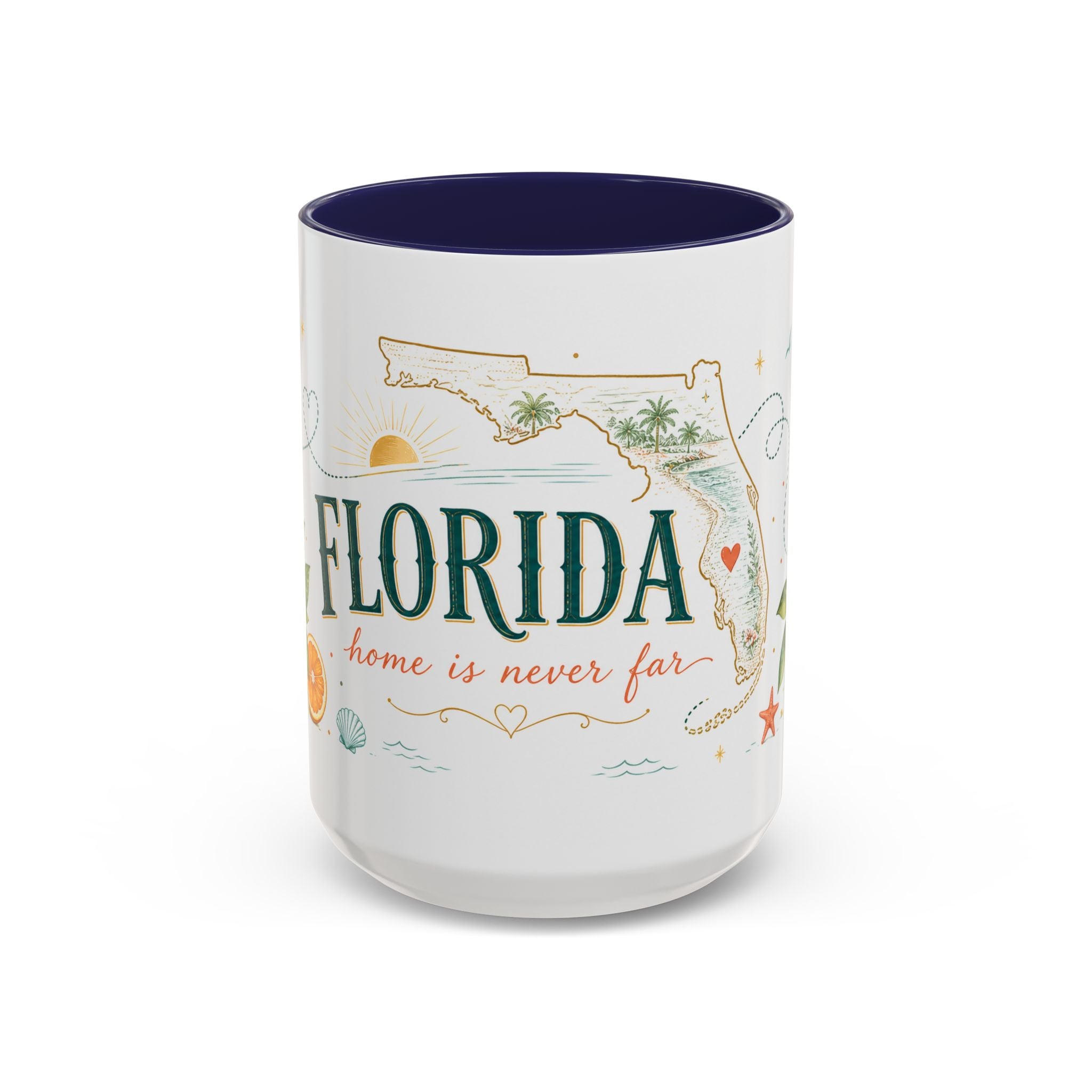 Florida State Mug | Moving Away, Homesick Gift | Long Distance Friendship Coffee Cup