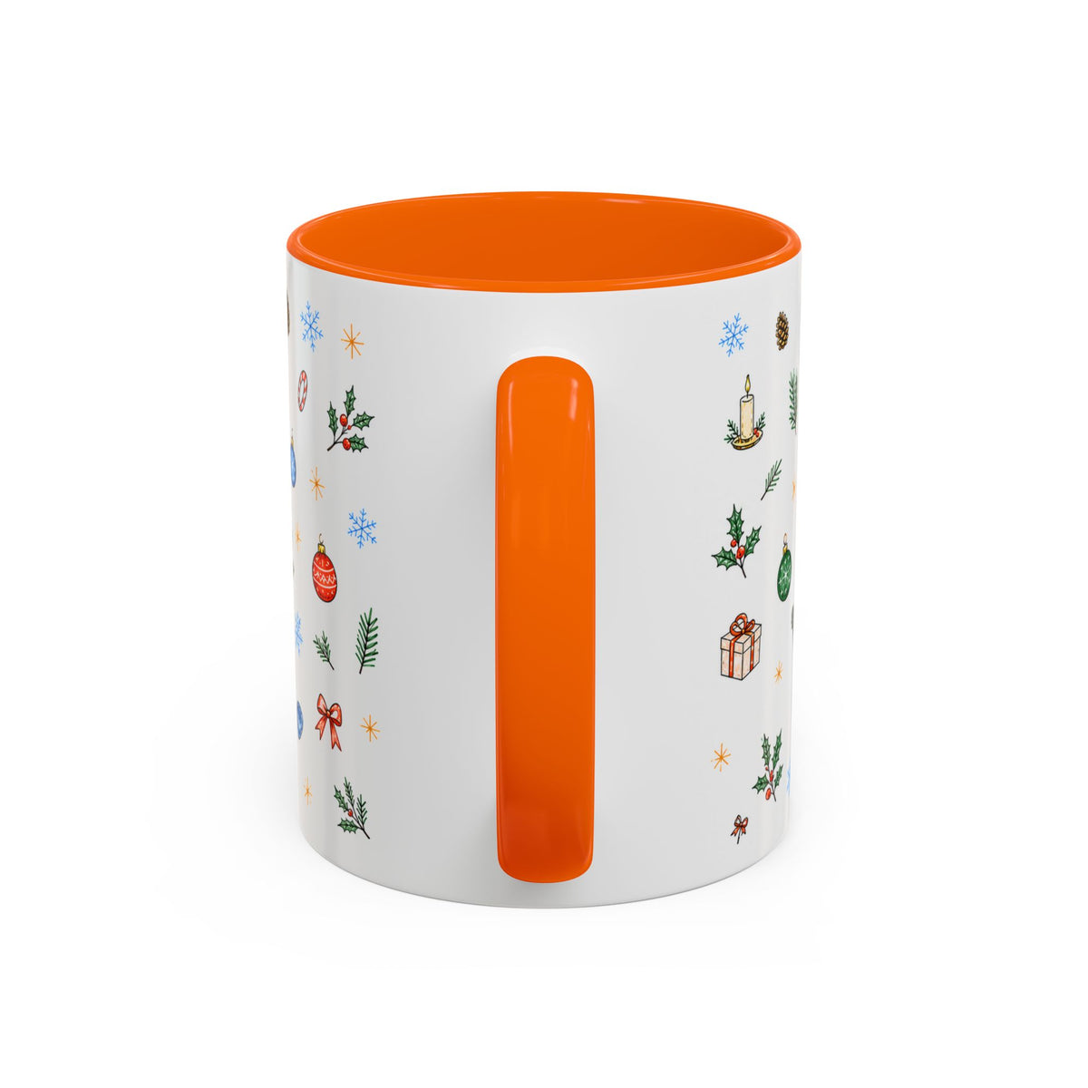 Nashville Christmas Mug | Watercolor City Souvenir, Acoustic Guitar, Harmonica (11oz 15oz)
