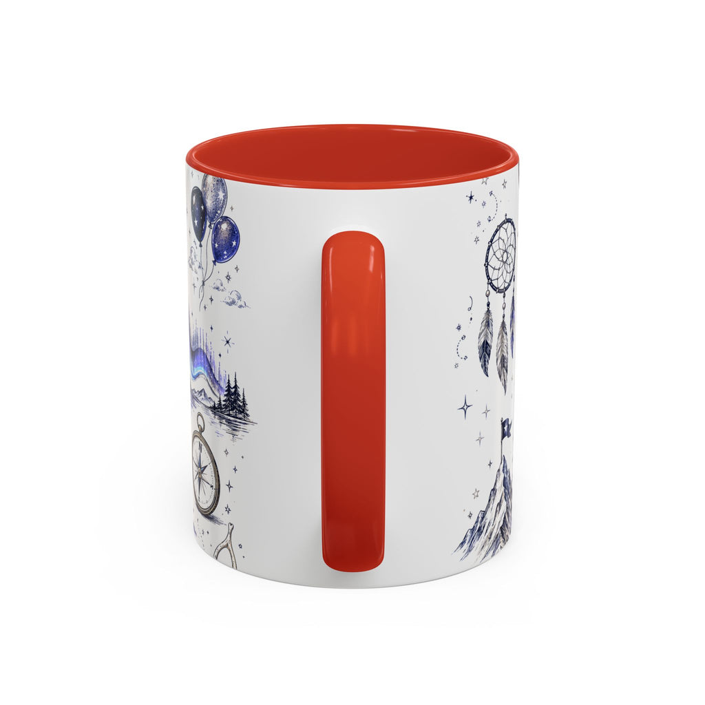 Dream Big Coffee Mug | Class of 2026 Graduation Gift | Accent Color Ceramic 11oz 15oz