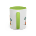 Abu Dhabi Coffee Mug | United Arab Emirates Travel Souvenir | Porcelain Decal City Gift | 11oz 15oz Accent Mug