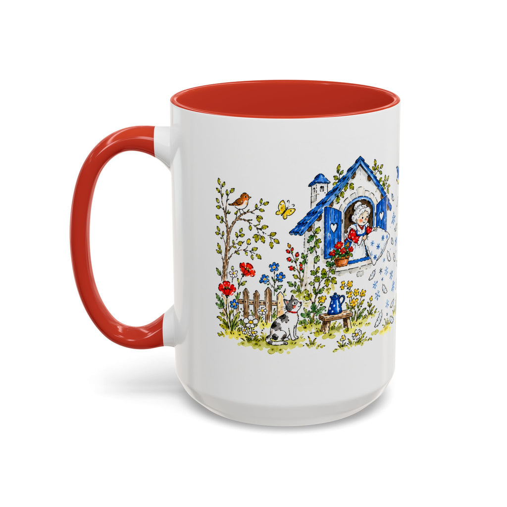 Mother Holle Mug | Storybook Fairy Tale Accent Coffee Mug | EveryLegend
