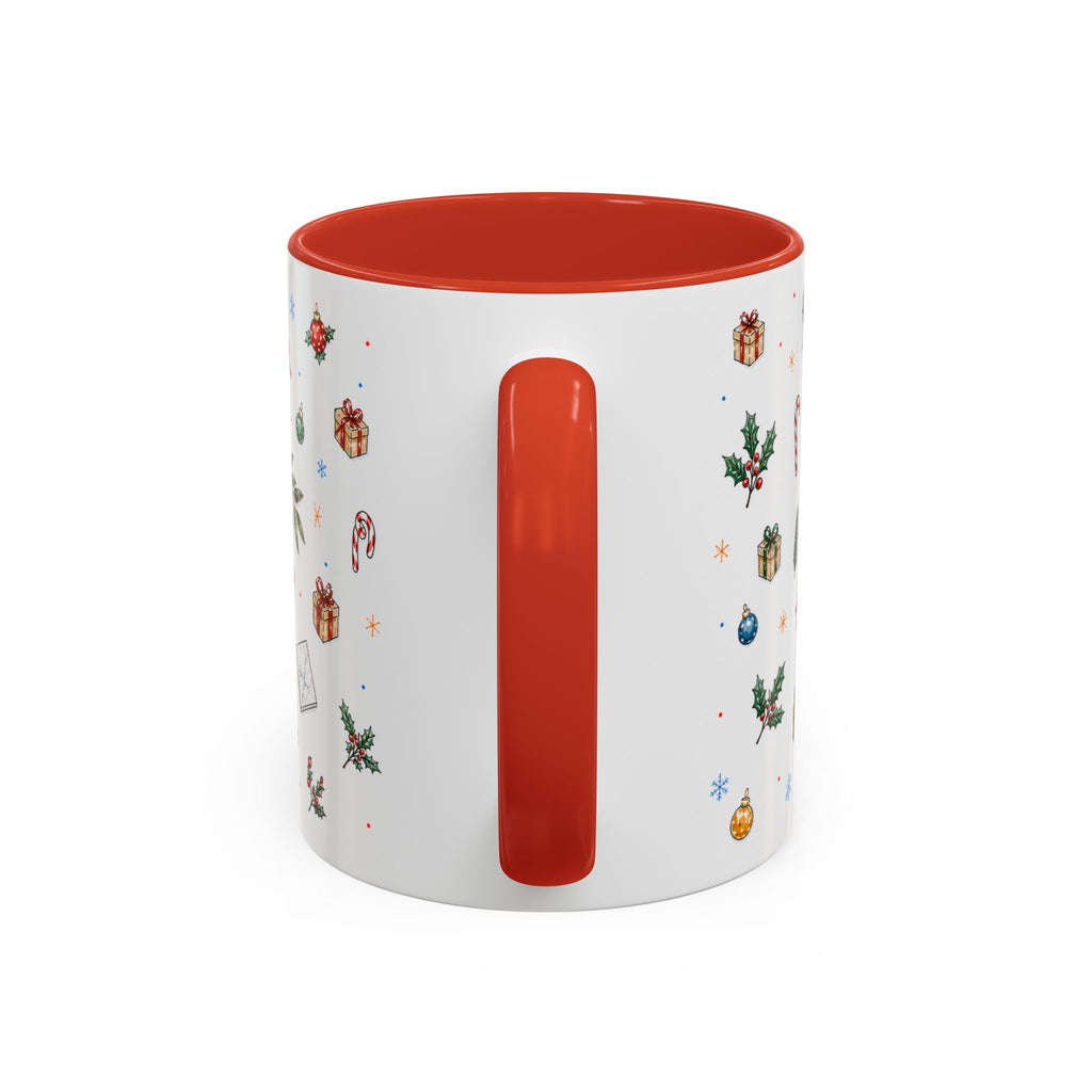 Florence Christmas Mug | Watercolor City Souvenir | Ceramic Coffee Cup (11oz 15oz)