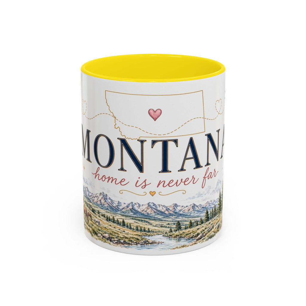Montana Home State Mug | Moving Away, Long Distance Friendship Gift (11oz 15oz)