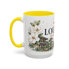 Louisiana Home State Mug | Moving Away Gift | Long Distance Friendship Coffee Cup | 11oz 15oz Accent Mug