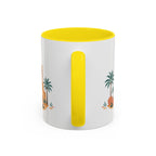Abu Dhabi Coffee Mug | United Arab Emirates Travel Souvenir | Porcelain Decal City Gift | 11oz 15oz Accent Mug