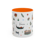 Venice Christmas Mug | Watercolor City Souvenir, Travel Memory Cup