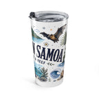 American Samoa National Park 20oz Tumbler | Pacific Island Rainforest Reef Gift | Insulated Stainless Steel Travel Cup