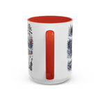 Great Smoky Mountains Coffee Mug | National Park Hiking Gift | Accent Color Ceramic 11oz 15oz