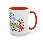 Hungary Coffee Mug | Travel Souvenir Accent Mug | Country Gift Ceramic Cup 11oz 15oz