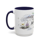Gates of the Arctic National Park Coffee Mug | Alaska Arctic Wilderness Gift | Accent Color Ceramic 11oz 15oz