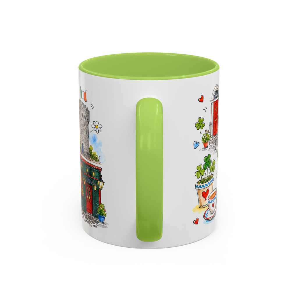 Dublin Travel Mug | European City Souvenir Accent Coffee Mug | 11oz 15oz Ceramic Cup