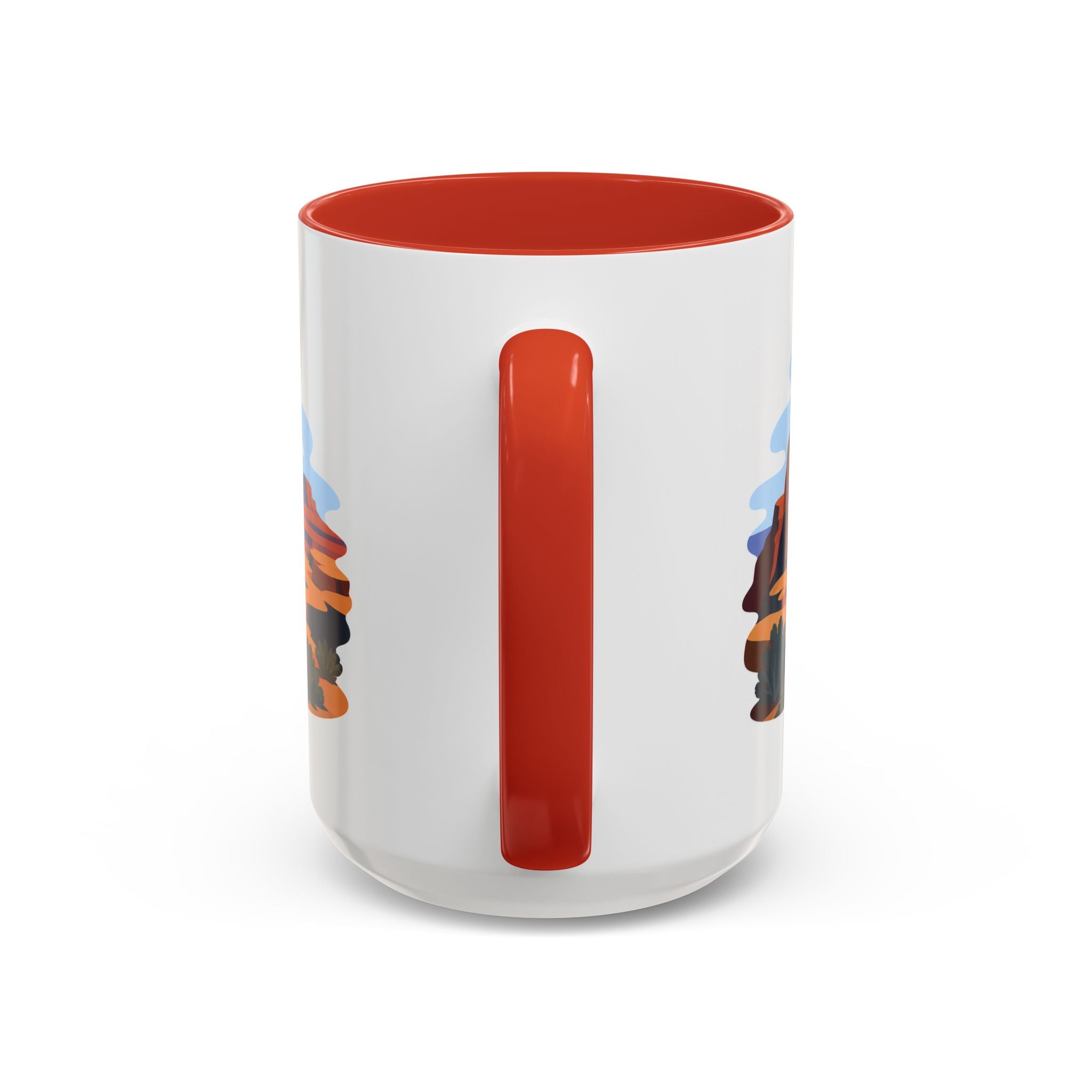 Canyonlands National Park Coffee Mug | Solid Color Block Park Souvenir | 11oz 15oz Accent Mug