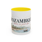 Mozambique Home Country Mug | Moving Away Gift | Long Distance Friendship | 11 oz 15 oz Accent Mug