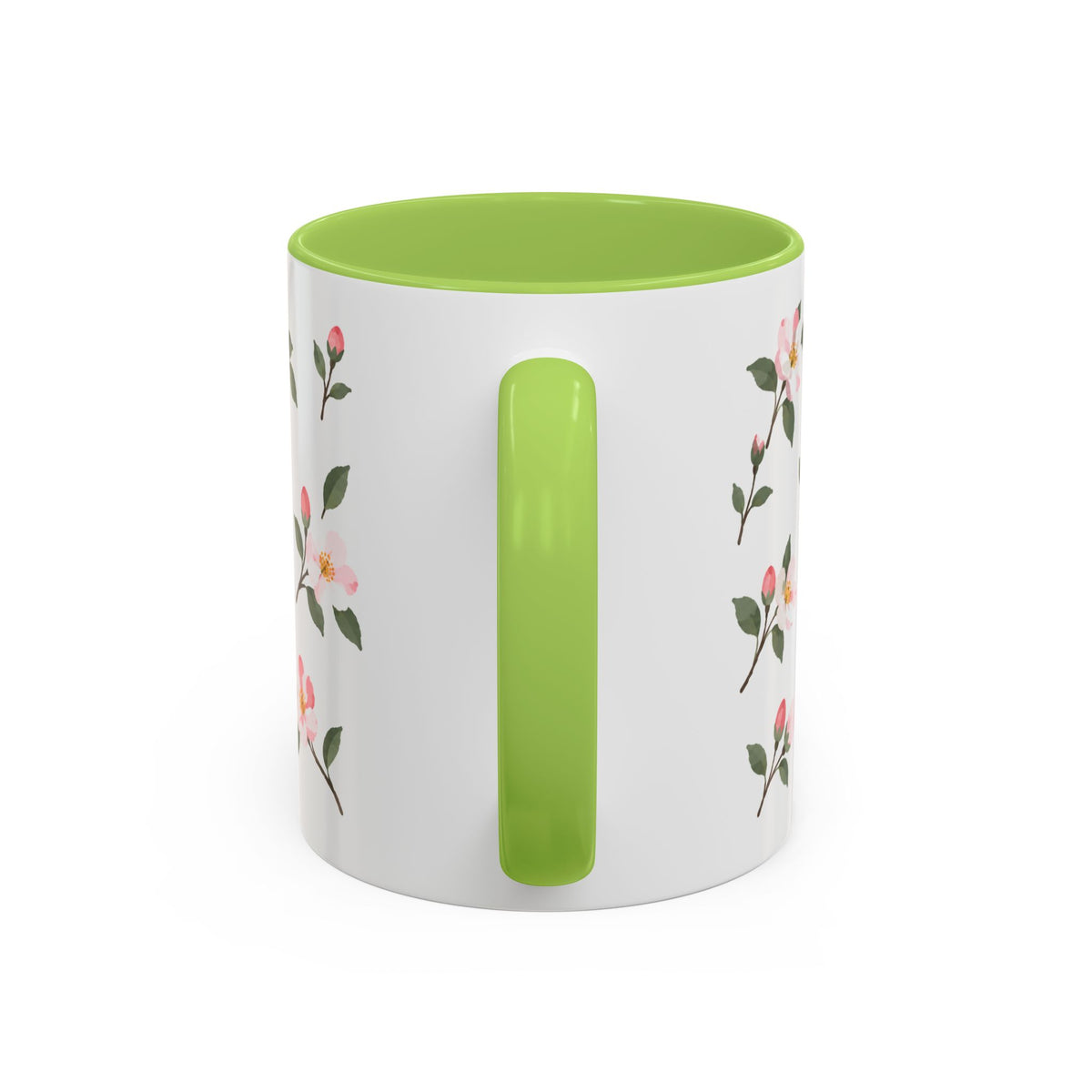 Arkansas Apple Blossom Mug, State Flower Floral Coffee Cup, 11oz Botanical Gift